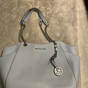 Michael Kors beautiful light blue bag